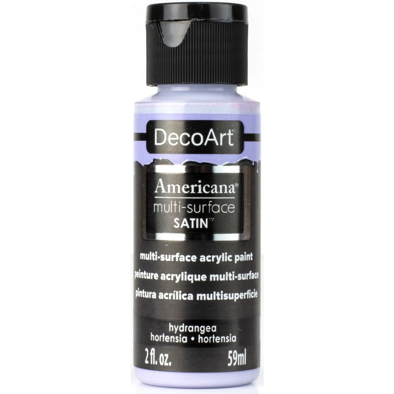 Americana Premium Multi-Surface Satin Finish Acrylics 2oz -for Wood, Metal, Glass, Ceramics, Fabric, Paper, Terra Cotta, Most Plastics and More